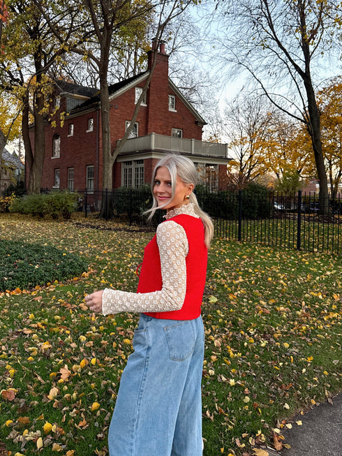 Holly Girl Knit Vest